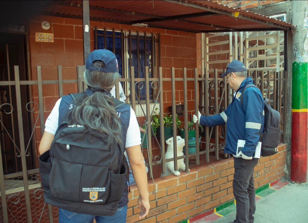 Balance de casos de dengue y estrategias de eliminación de la larva / visita a hogares