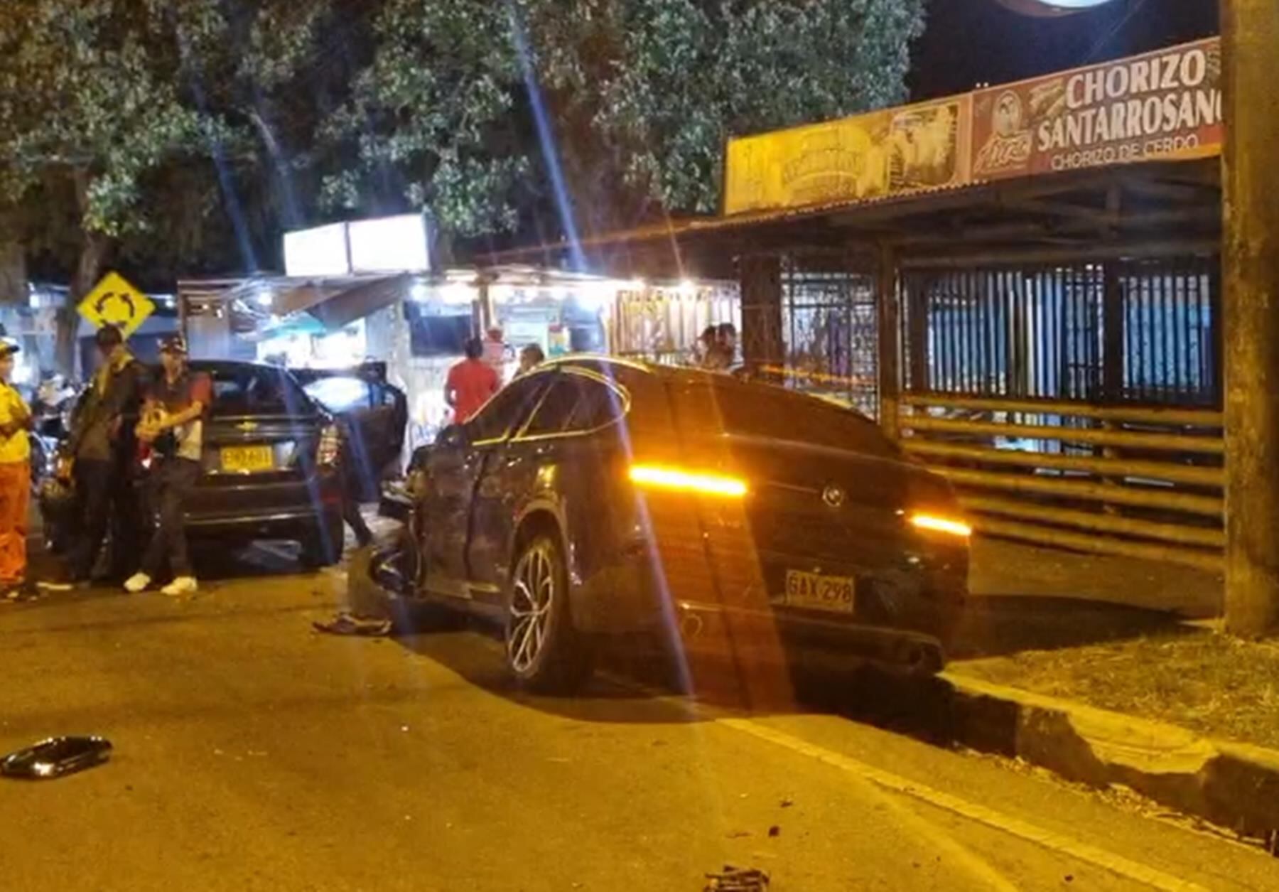 Accidente en la vía a la variante de Ibagué