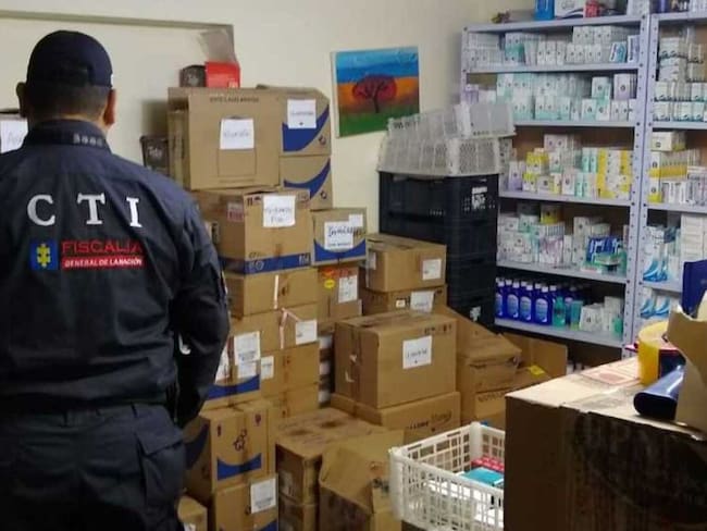 Medicamentos falsos incautados en Bogotá y Pereira