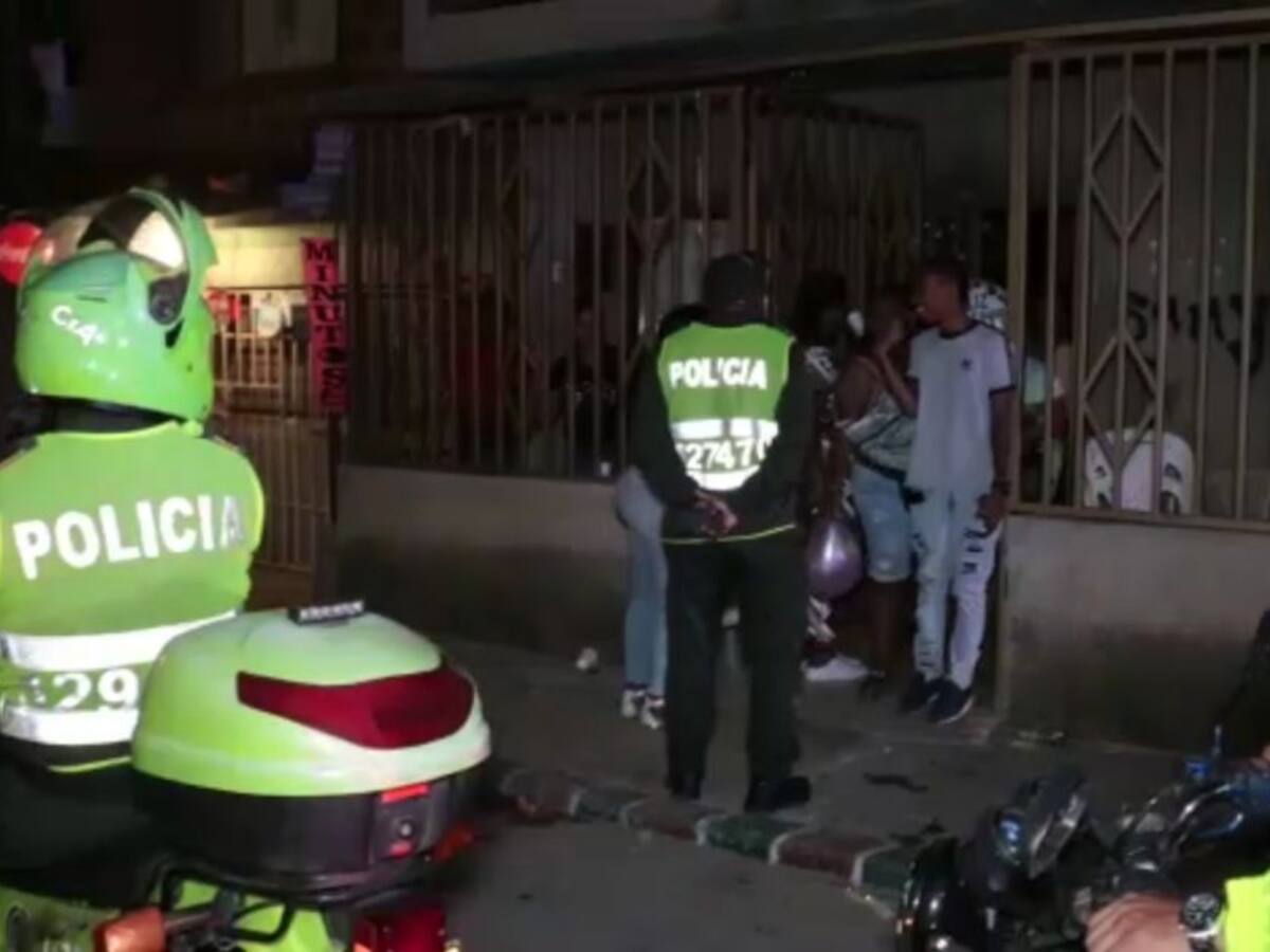 Policía resultó herido cuando pretendían ponerle fin a una fiesta