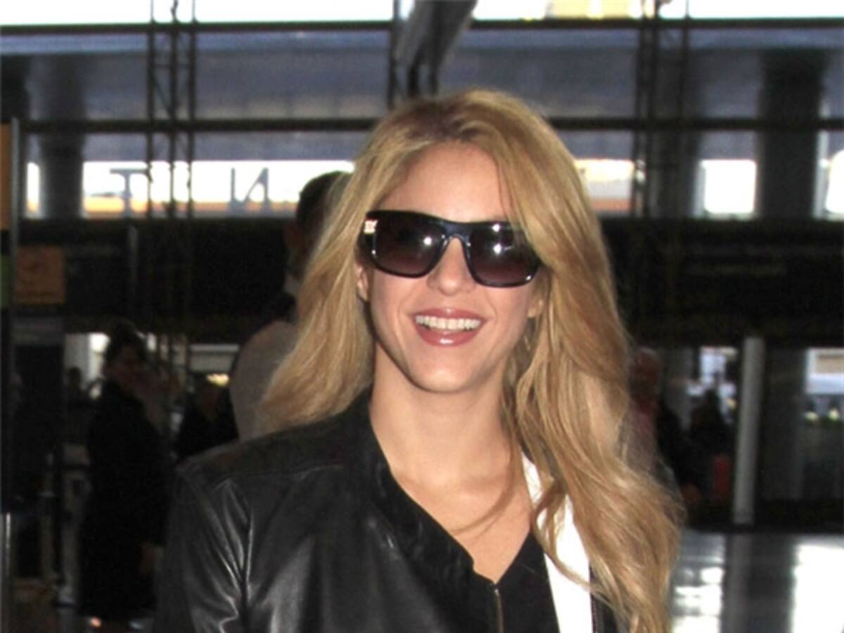 Shakira oculta los signos del cansancio