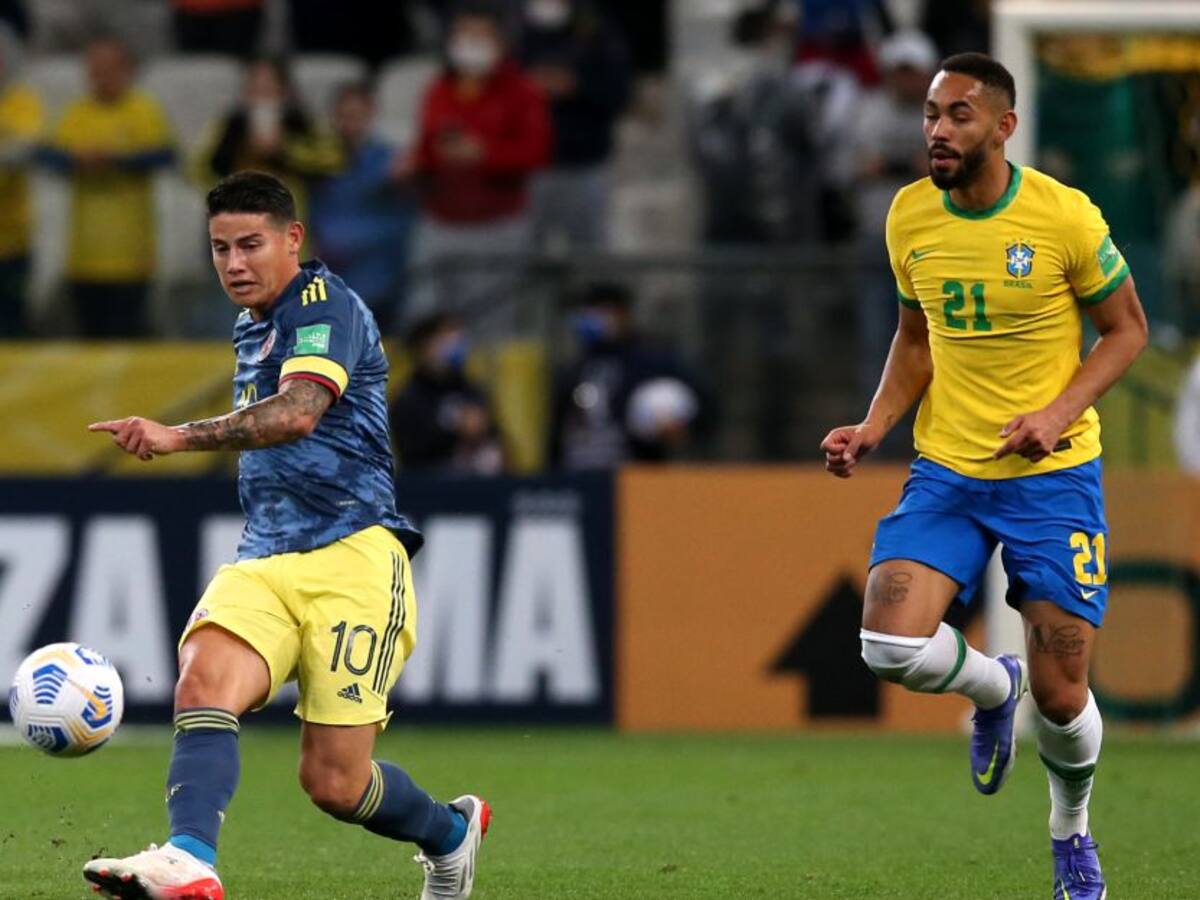 ¿Coquetea James Rodríguez con un equipo de Brasil?