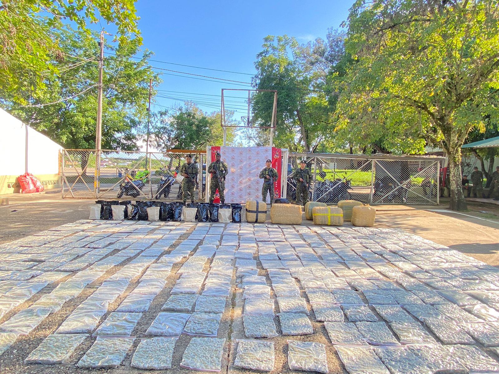 El cargamento de marihuana fue incautado en el sur del Tolima