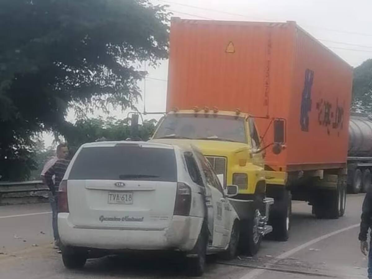 Tres heridos dejó accidente de tránsito en San Cayetano, Bolívar