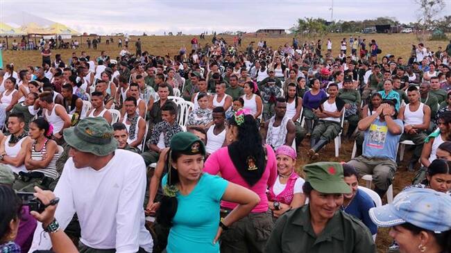 Décima Conferencia Guerrillera. Foto: Agencia EFE - Mauricio Dueñas Castañeda