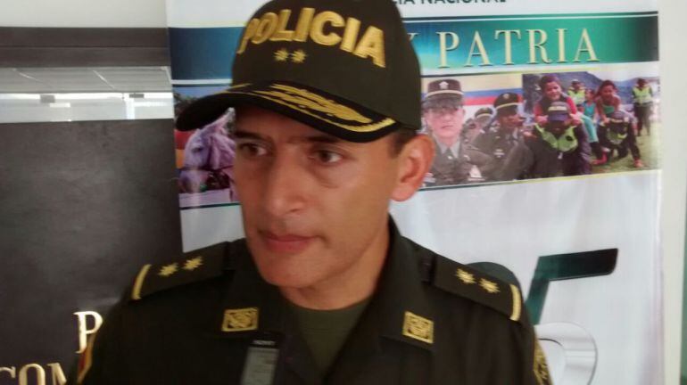 Comandante de la Policía Metropolitana de Barranquilla general Mariano Botero Coy.