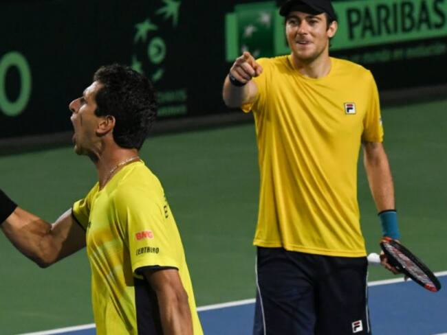 Cabal y Farah pierden el tercer punto de la serie ante Brasil en Copa Davis