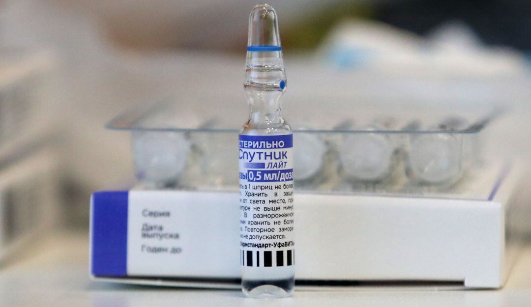 Dosis de la vacuna Sputnik Light.
