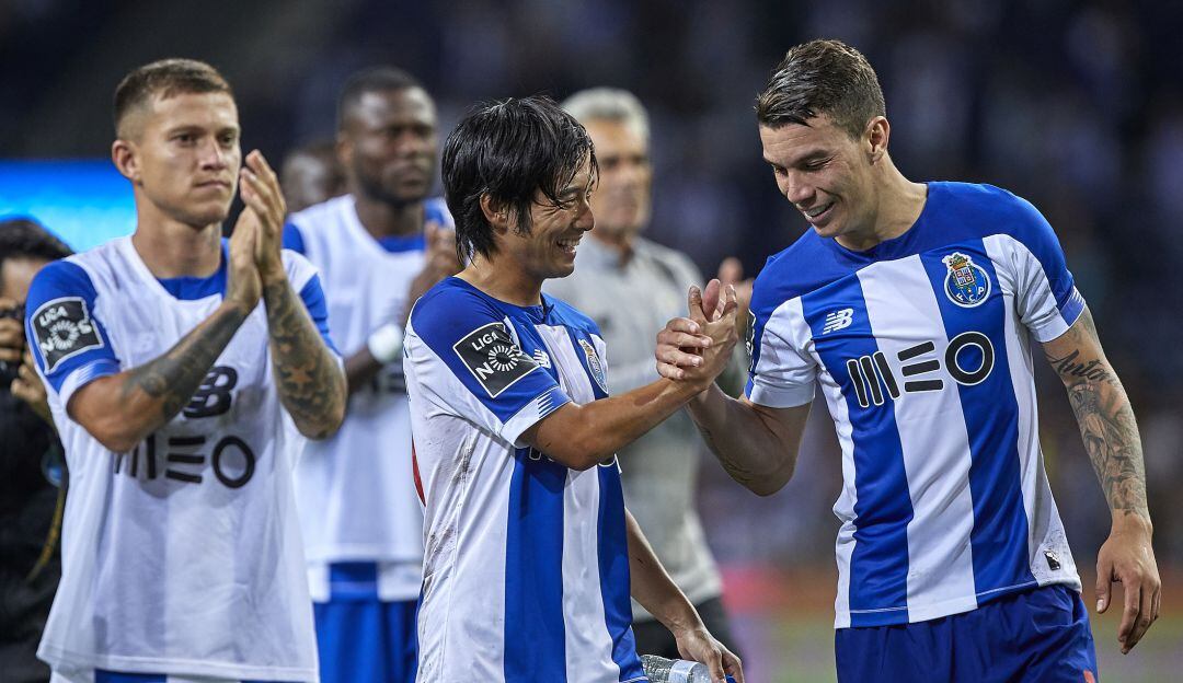 Matheus Uribe durante un partido con el Porto en la Liga de Portugal.