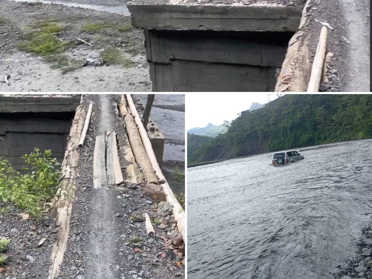 $ 400 millones para recuperar el puente sobre la quebrada La Caco en Muzo