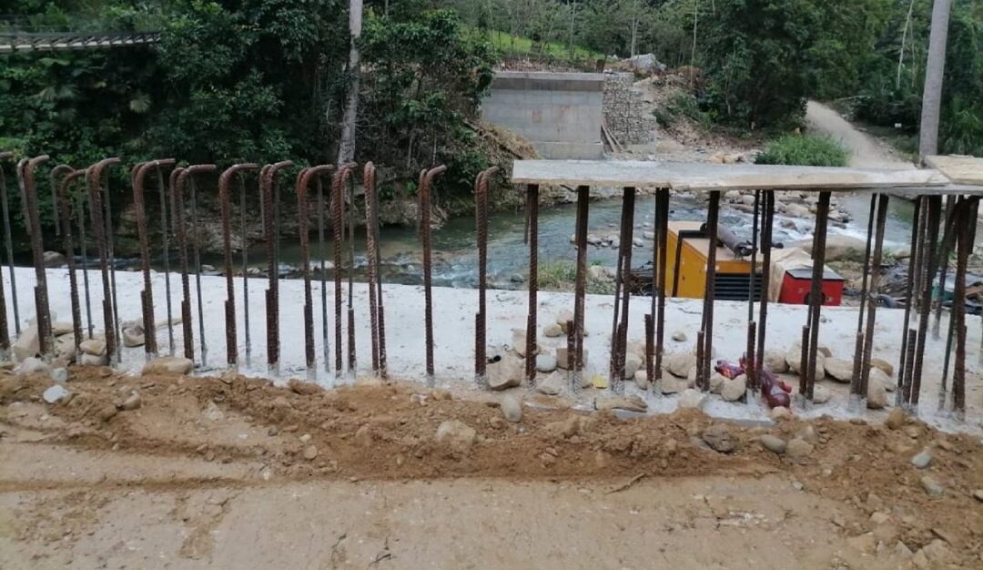 Construcción del anillo vial para la paz del Catatumbo