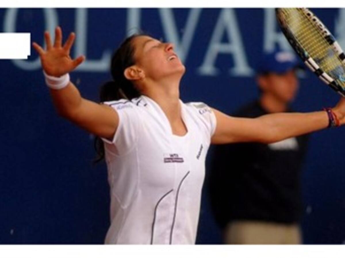 Mariana Duque avanzó a los cuartos de final de la Copa Colsanitas de tenis