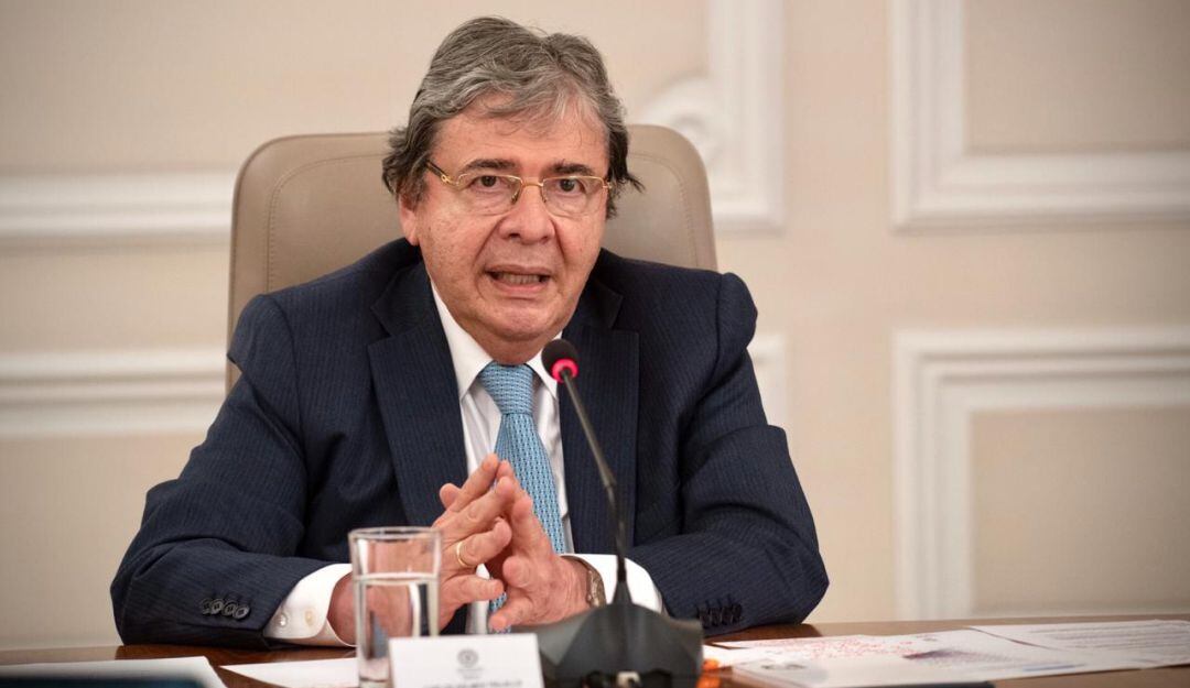 Ministro de Defensa Carlos Holmes Trujillo.