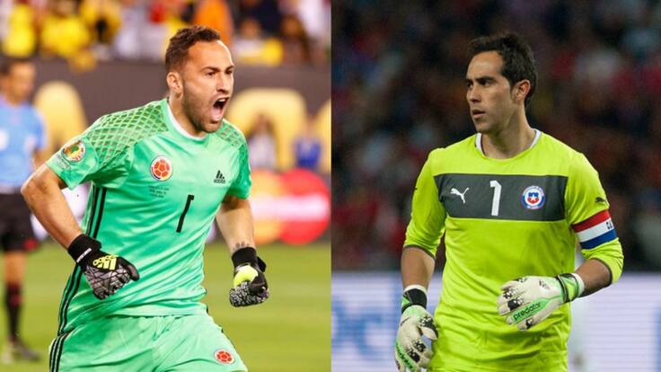Versus de los guardametas que se convirtieron en héroes de Colombia y Chile