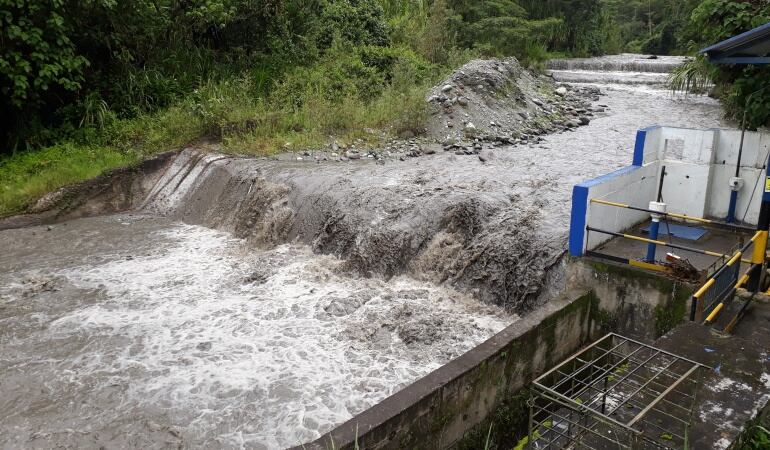 Bocatoma acueducto de Ibagué
