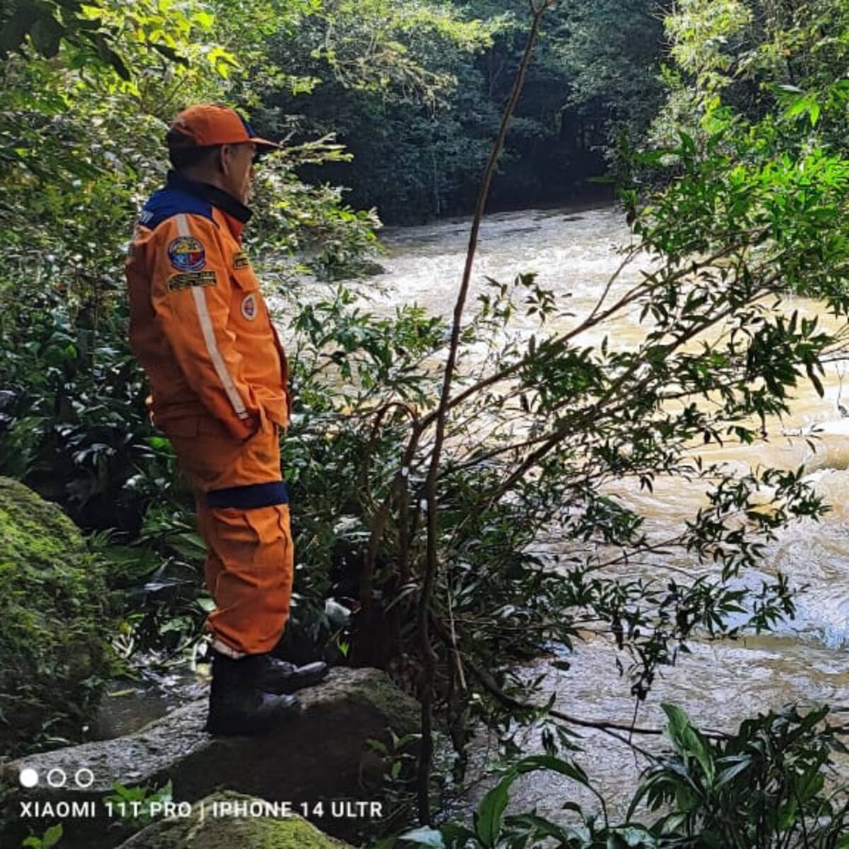 Creciente de quebrada deja una persona muerta y otra desaparecida