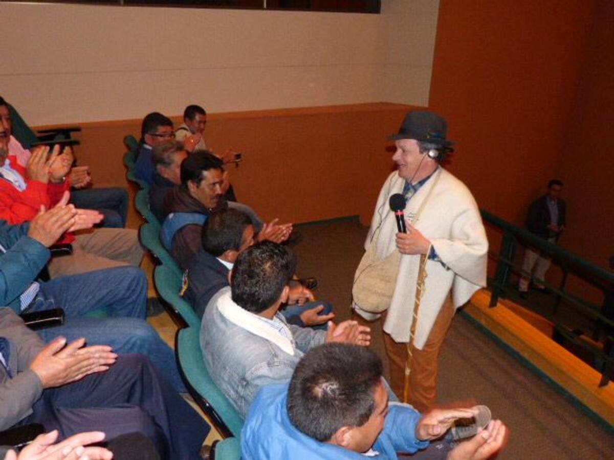 Darío Arizmendi y su equipo destacan la pujanza del departamento, una de las mayores despensas alimentarias de Colombia.