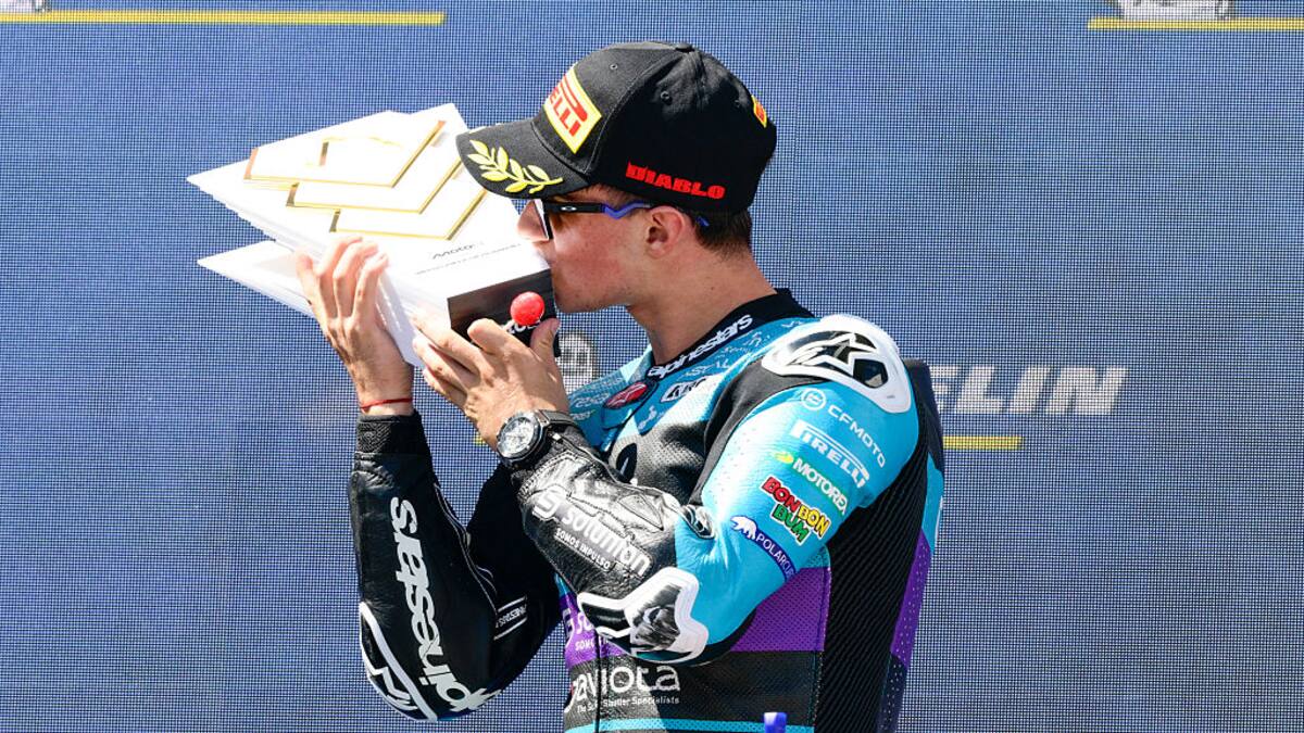 David Alonso se sinceró tras su primera victoria en Moto2 y reveló la clave para ganar en Hungría