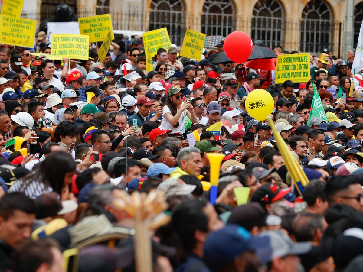 Marchas en Bogotá 1 de Mayo, Día del Trabajo 2025: horarios, recorridos y puntos de concentración