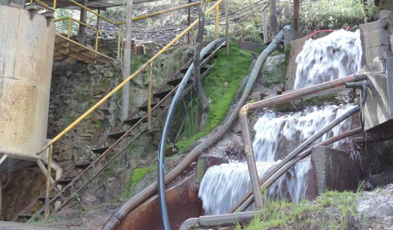 Busca evitar la contaminación de las fuentes hídricas de Marmato