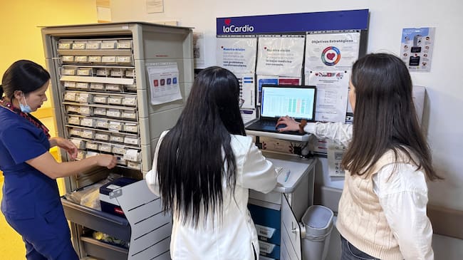 Implementación del software en la Fundación Cardioinfantil. | Foto: Kevin Castañeda