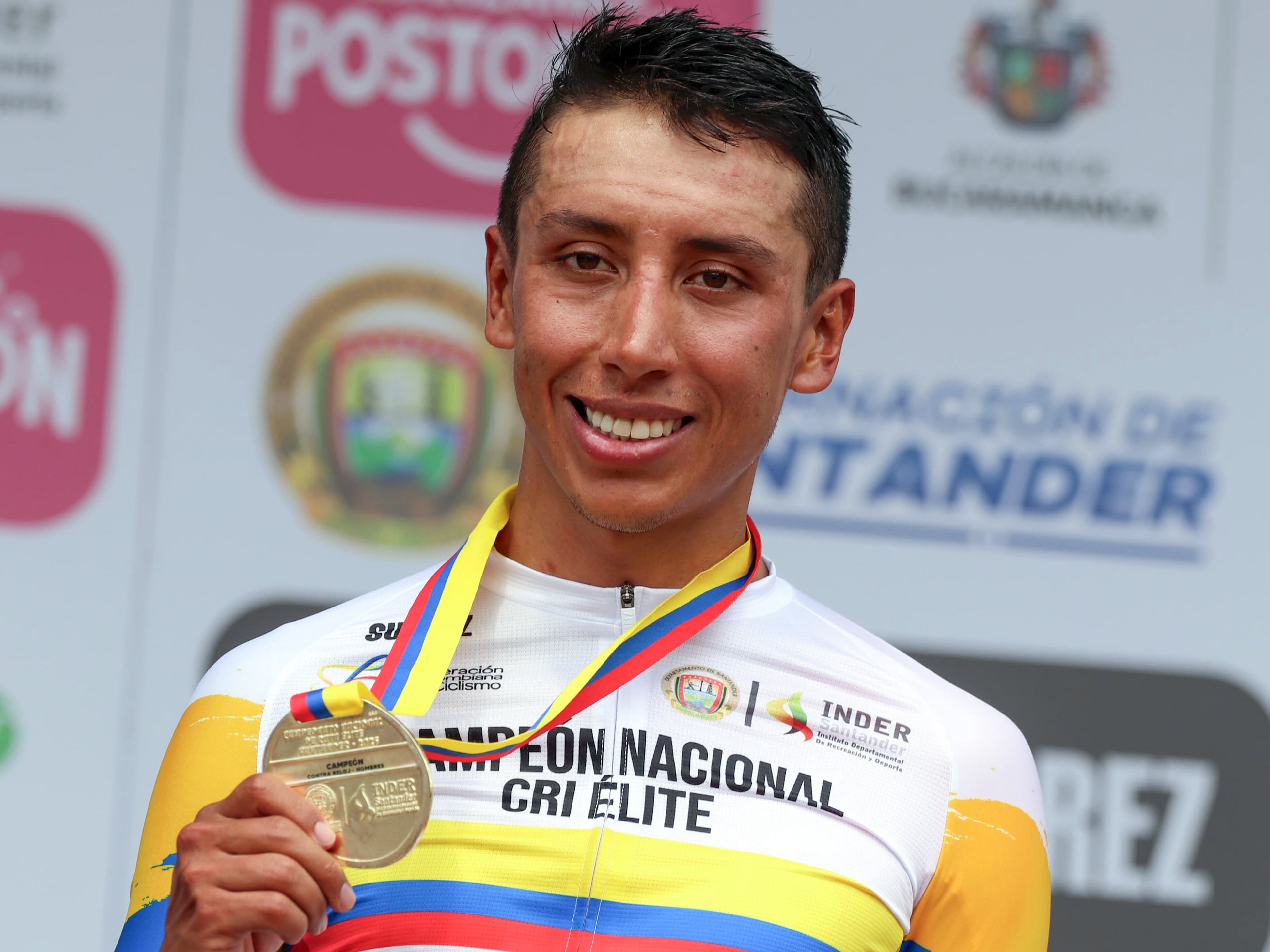 Egan Bernal EFE/ Federación Colombiana de Ciclismo
