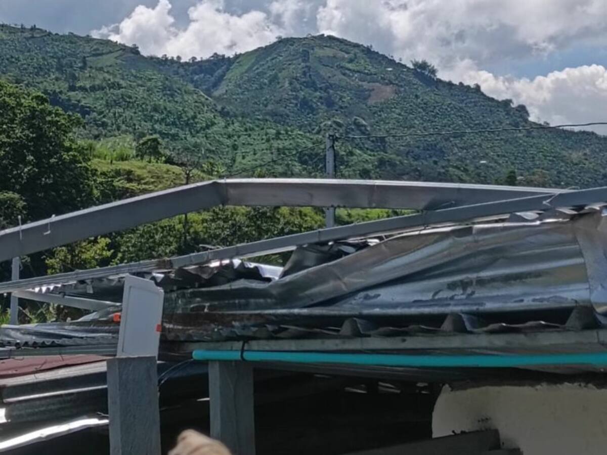 Las luvias en Caldas dejan más de 280 personas afectadas en 12 municipios