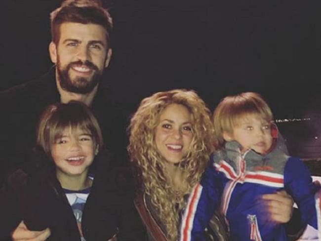 Los hijos de Shakira y Piqué se robaron todas las miradas