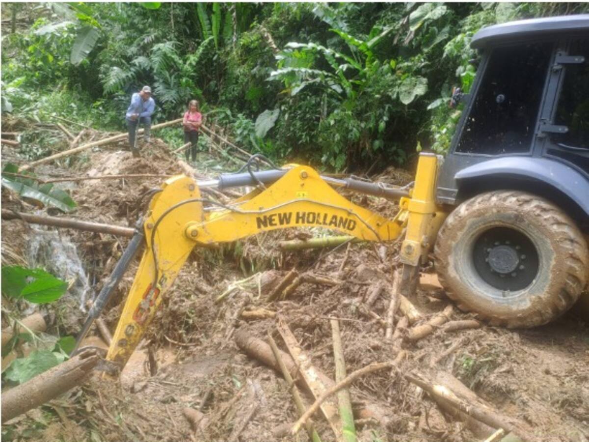 Hay más de 50 emergencias viales en Risaralda como consecuencia del Invierno