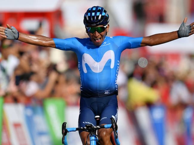 Nairo Quintana ganó la etapa 2 de La Vuelta a España