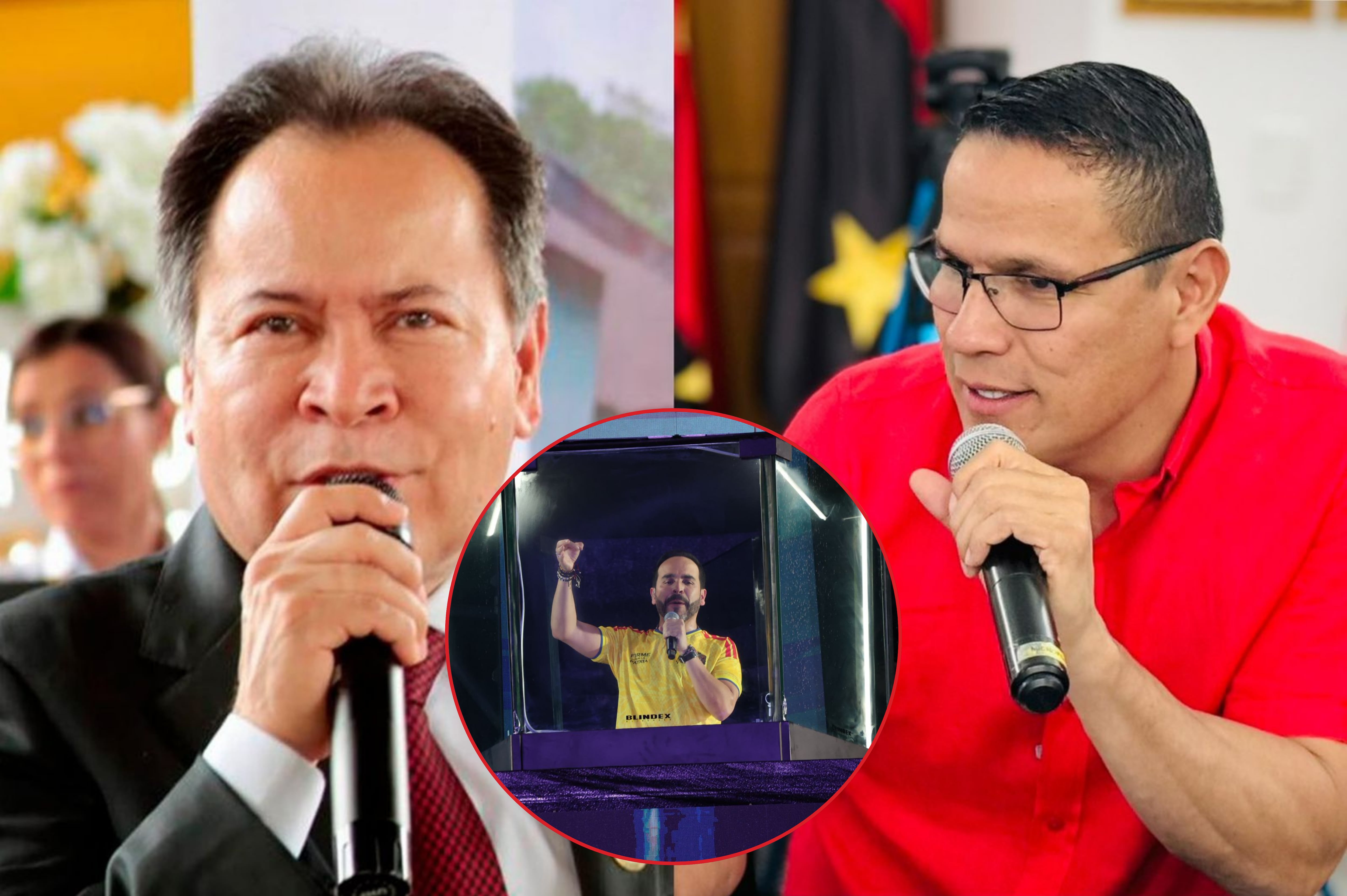 Imagen de referencia. William Villamizar - Jorge Acevedo: Fotos Suministradas / Abelardo De La Espriella dando su discurso luego de la vicotira en las urnas en la segunda vuelta presidencial: Getty Images.