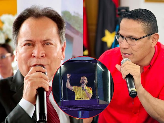 Imagen de referencia. William Villamizar - Jorge Acevedo: Fotos Suministradas / Abelardo De La Espriella dando su discurso luego de la vicotira en las urnas en la segunda vuelta presidencial: Getty Images.