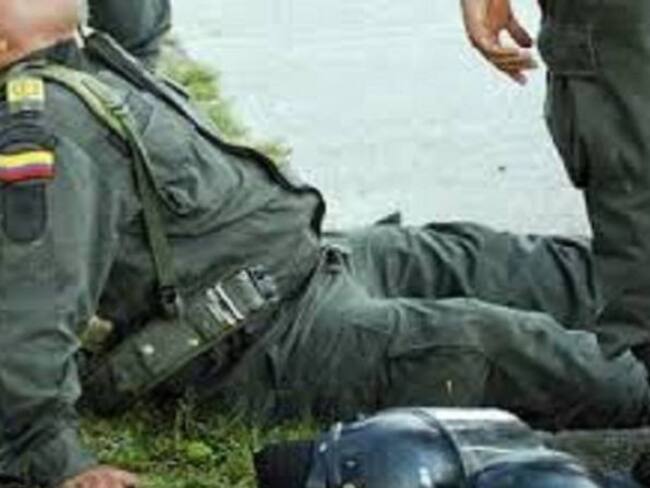 Policía herido en Norte de Santander / Foto: Referencia