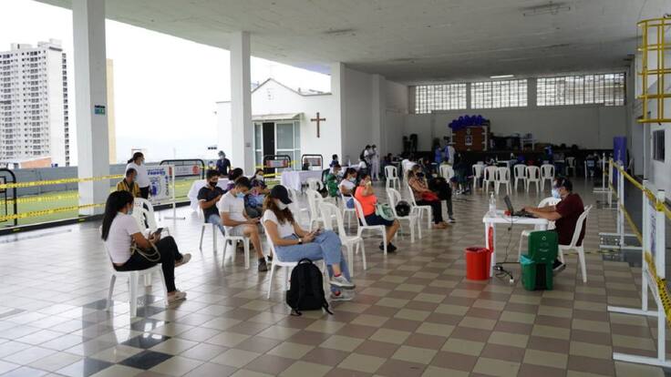 La Isla, nuevo punto de vacunación extramural en Bucaramanga