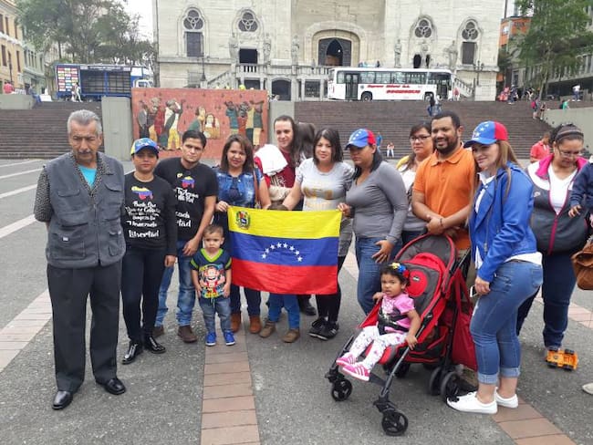 Los venezolanos en Manizales sueñan con la caída del regimen chavista y poder retornar a su país. 
