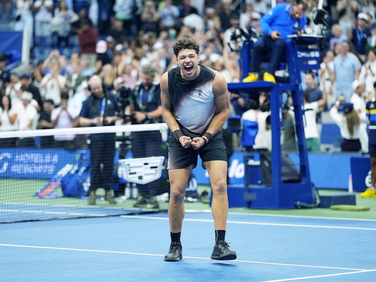 Ben Shelton despidió a Carlos Alcaraz del US Open, tras un auténtico partidazo