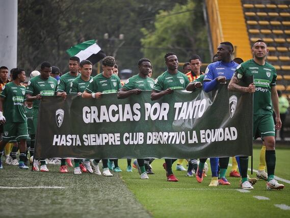 Último partido en la historia de La Equidad / Oficial de Colprensa. 
