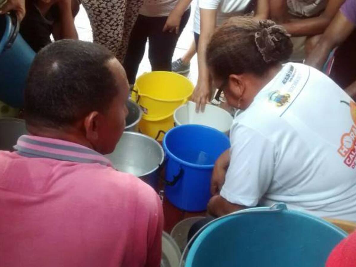 Avanzan trabajos por emergencia en suministro de agua en Barranquilla