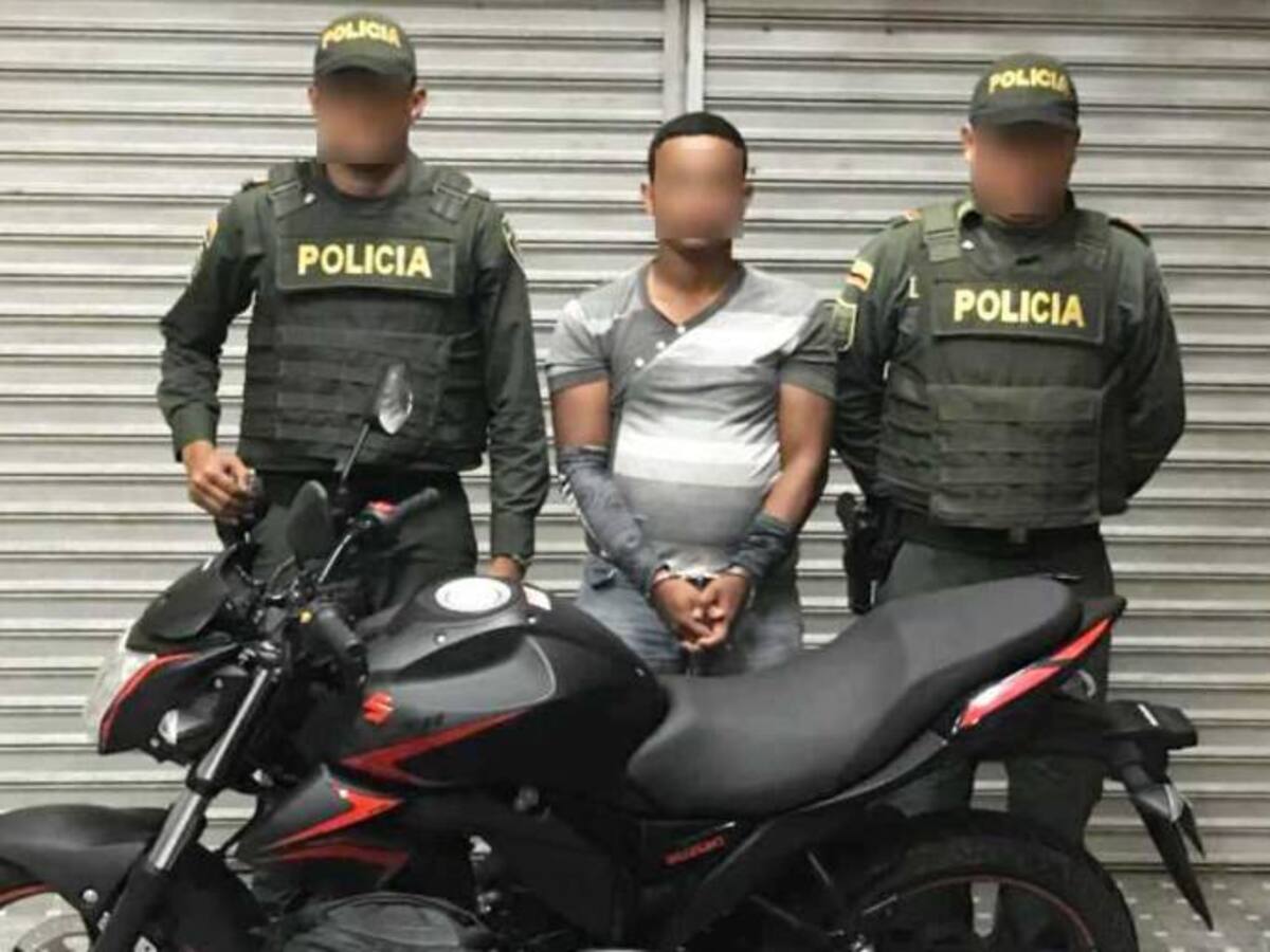 En el corregimiento Loma Arena fueron capturados dos presuntos asaltantes