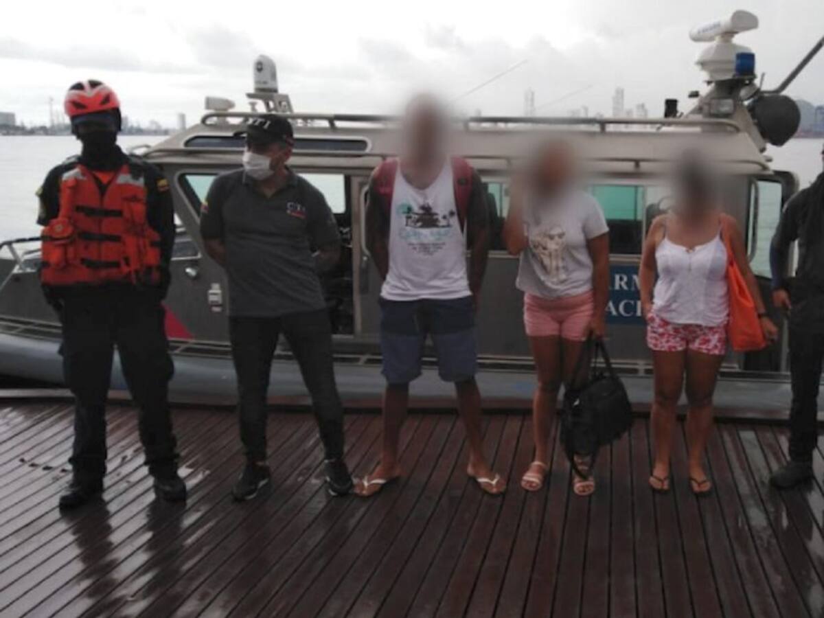 Tres capturados por construcciones ilegales en Parque Corales del Rosario