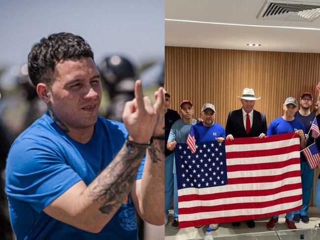 Venezolanos detenidos en cárcel de El Salvador son liberados a cambio de presos políticos de EE.UU.