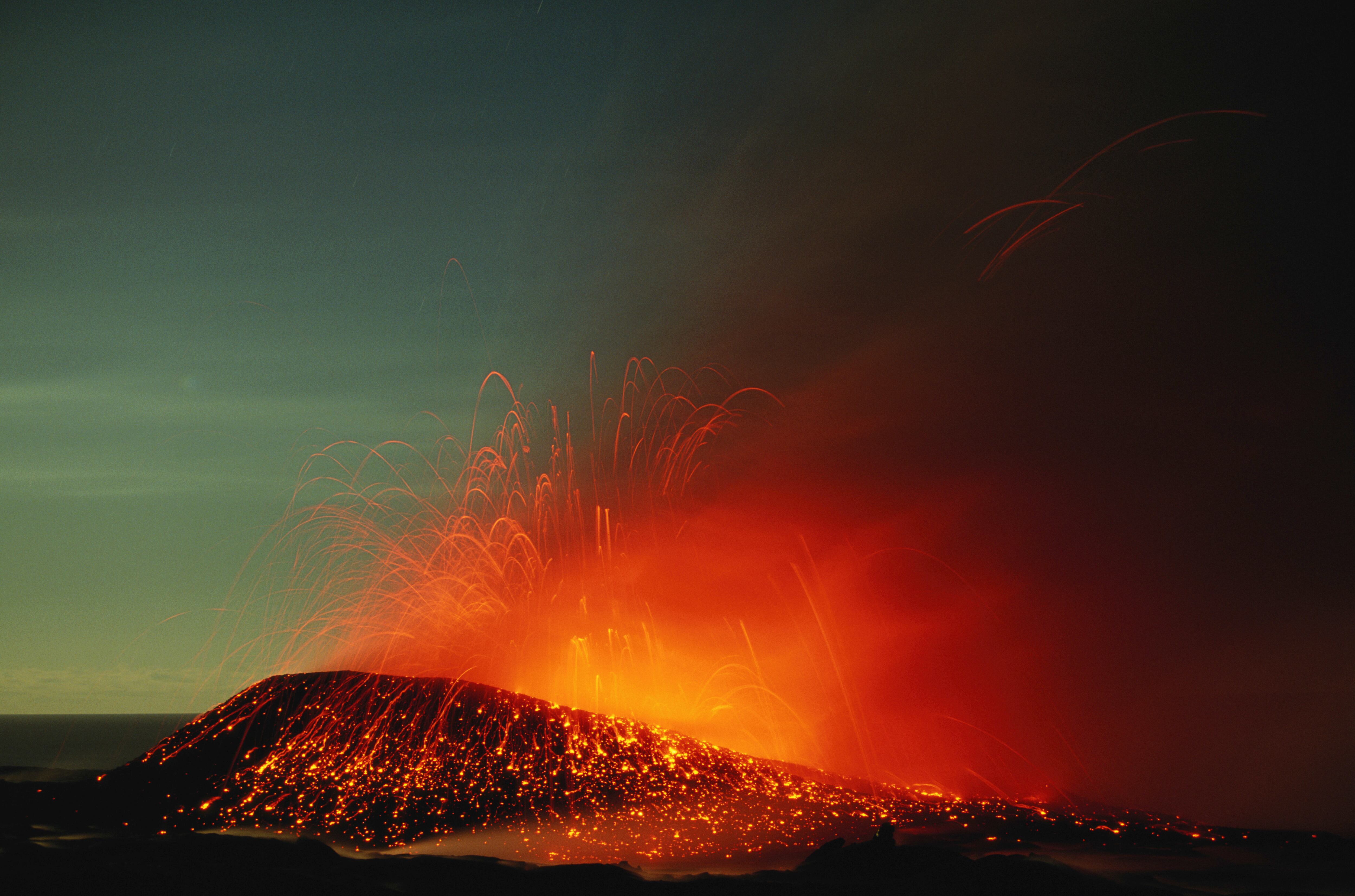 El volcán más activo del mundo - Getty Images