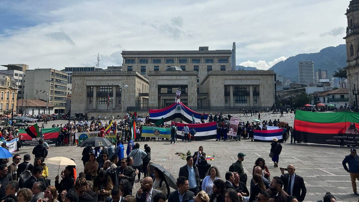 Para el Distrito se acabó etapa de diálogo: Seguridad Bogotá por protestas de comunidades indígenas