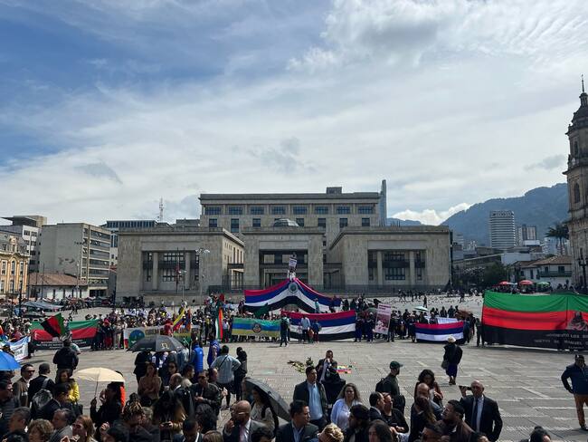 Para el Distrito se acabó etapa de diálogo: Seguridad Bogotá por protestas de comunidades indígenas