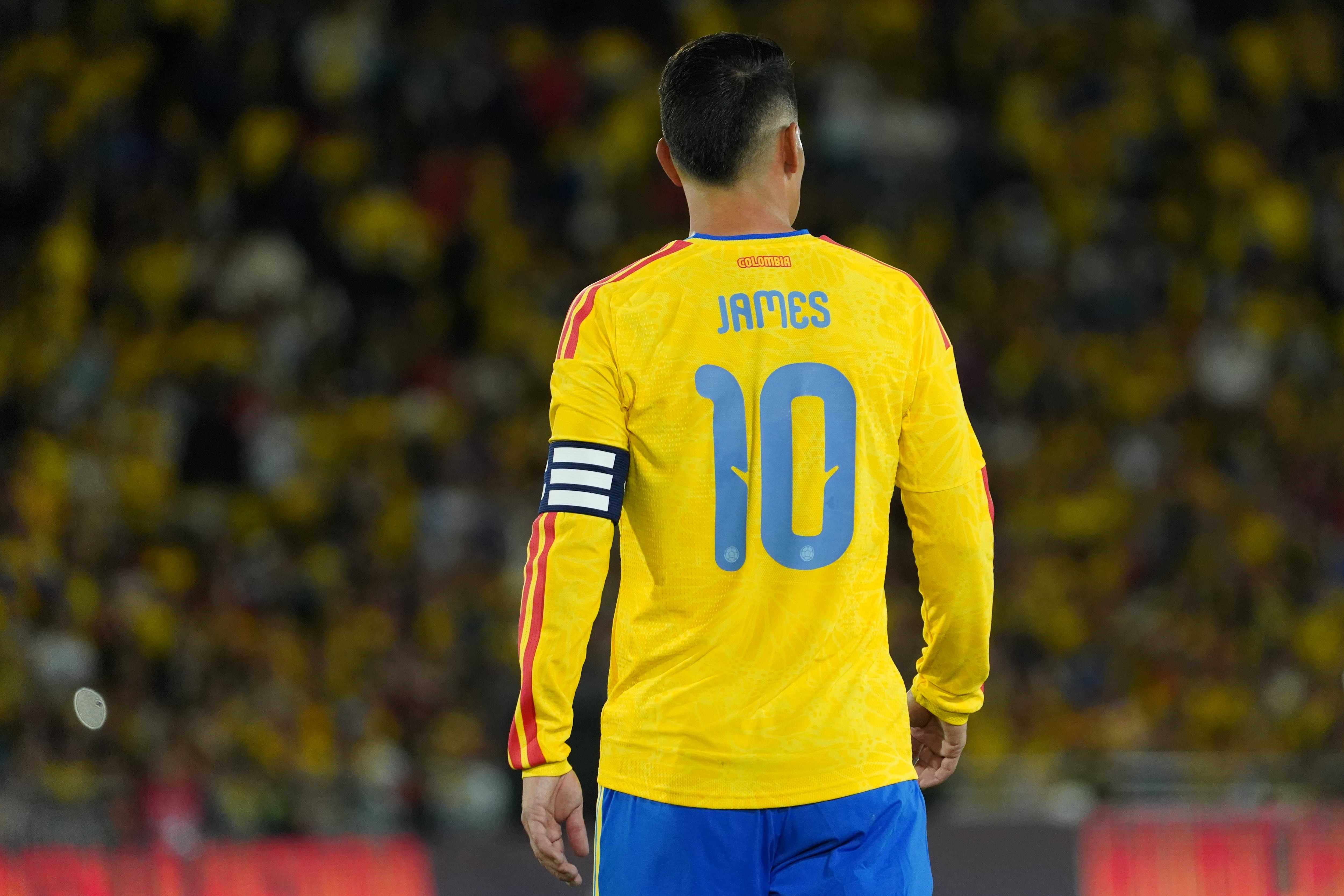 James Rodríguez de la Selección Colombia. Foto: Getty Images.