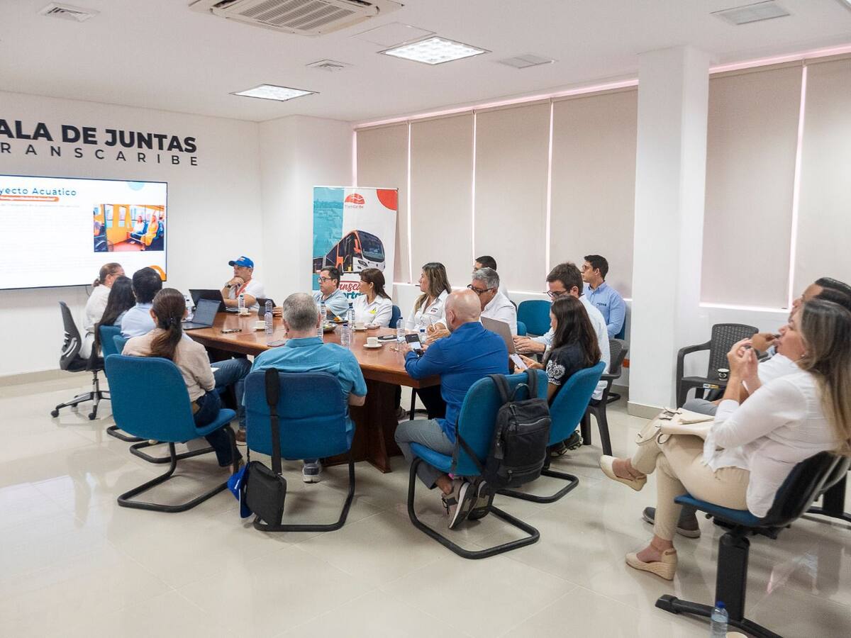 TransCaribe socializa avances del Proyecto de Transporte Acuático: ¿Cómo va?