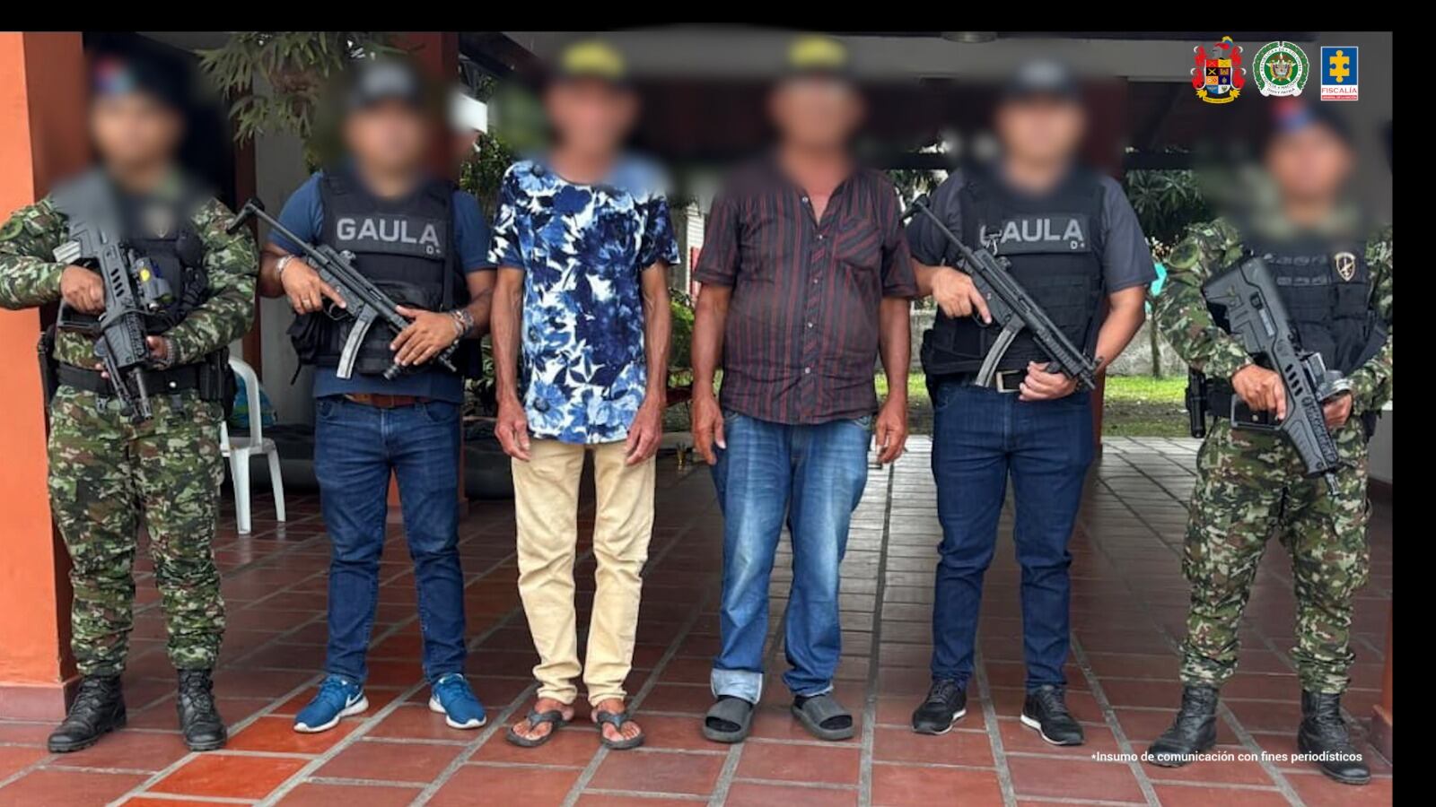 El Ejército rescató a dos hermanos secuestrados y amenazados de muerte - Fiscalía