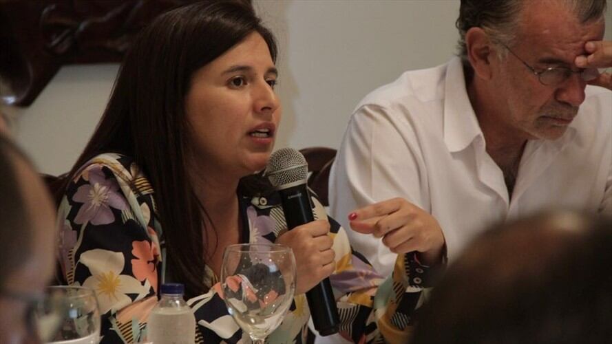 Rutty Paola Ortiz, la superintendente de servicios públicos. Foto: Prensa Superservicios