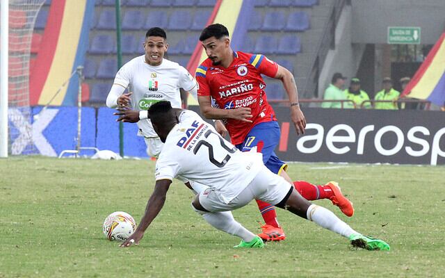 Once Caldas Vs. Deportivo Pasto/ Colprensa