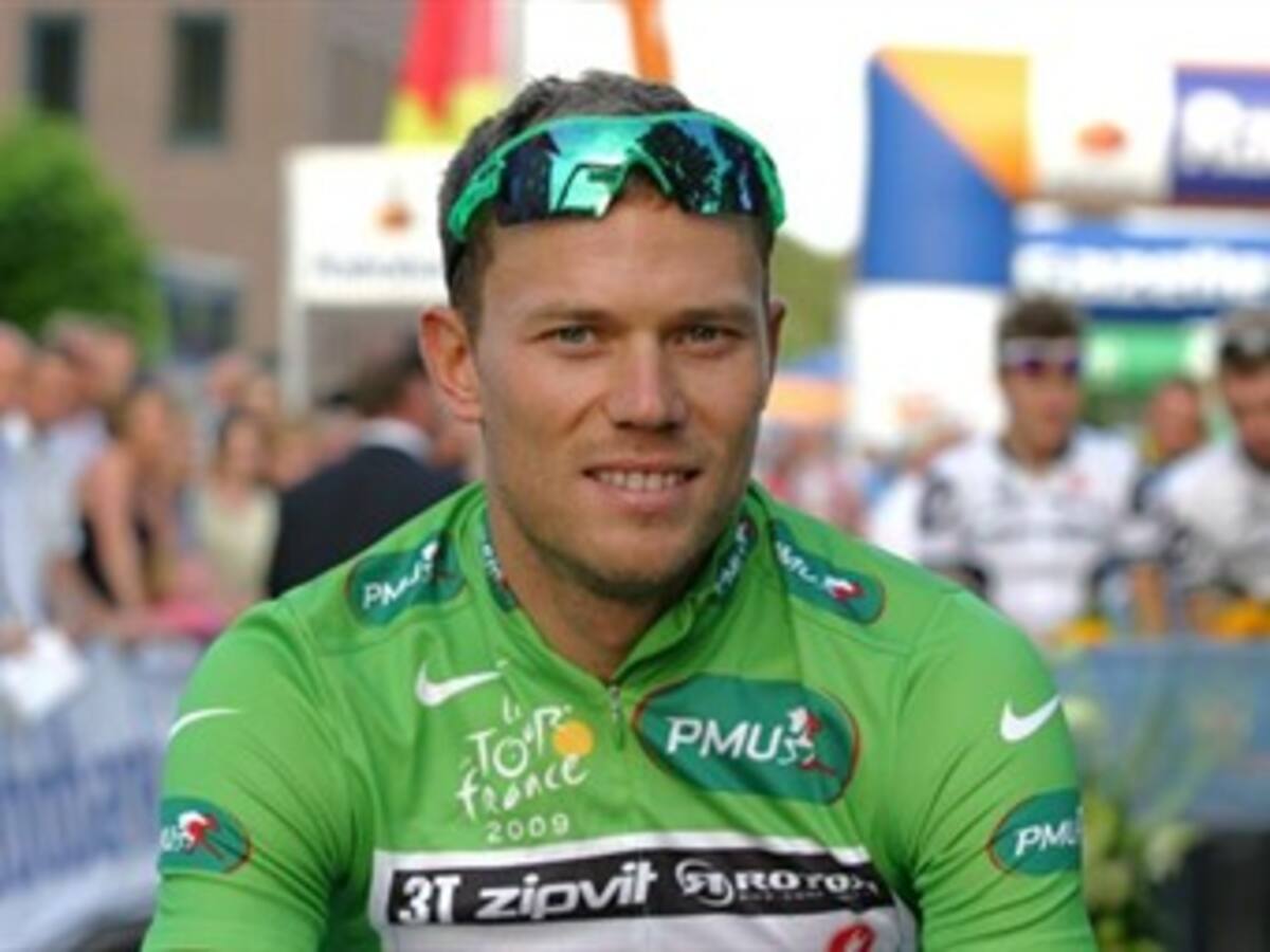 Thor Hushovd gana la sexta etapa de la Vuelta a España y Gilbert sigue líder